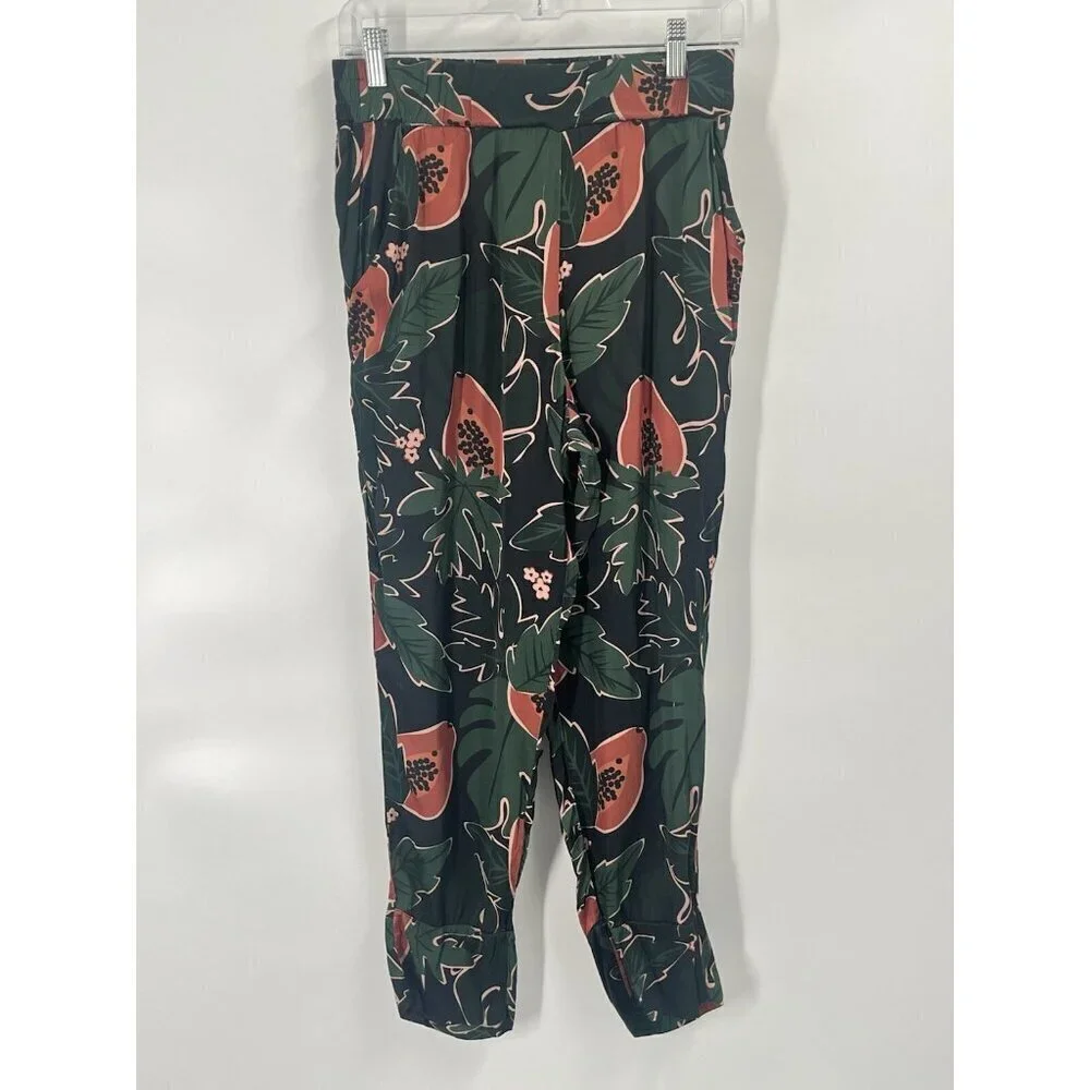 Smash And Tess x The Birds Papaya Long Sleeve Pajama Set Sz Small
